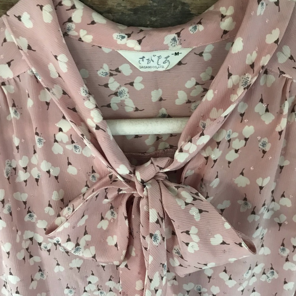Sagamico, LTD Pussy Bow Blouse
